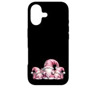 Carcasa para iPhone 17 Pink Santa Gnomes In Christmas Family Outfits For Xmas