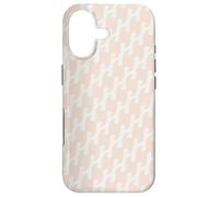 Carcasa para iPhone 17 Pinky Beige Wavy Lines Stripes Organic Classic Pattern