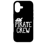Carcasa para iPhone 17 Pirate Crew Funny Team Squad Group Matching Hombres Mujeres Niños