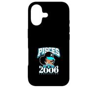 Carcasa para iPhone 17 Piscis 2006 Astro Año Melanina Reina Afro Diosa
