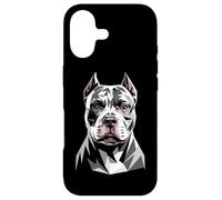 Carcasa para iPhone 17 Pitbull Bulldog Pittie Perro American Pit Bull Terrier