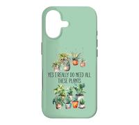 Carcasa para iPhone 17 Plant Lady Yes I Really Do Need All These Plants Plant Lover