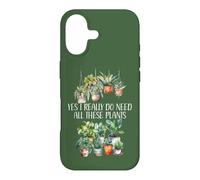 Carcasa para iPhone 17 Plant Lover Yes I Really Do Need All These Plants Plant Lady