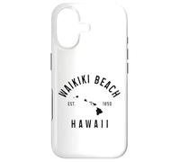 Carcasa para iPhone 17 Playa Waikiki, Honolulú, Hawái, Islas Hawaianas Antiguas