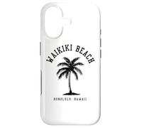Carcasa para iPhone 17 Playa Waikiki, Honolulú, Hawái, Islas Hawaianas Antiguas