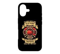 Carcasa para iPhone 17 Playing with A Firefighter Fireman Firefighters Lovers