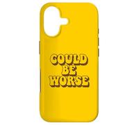 Carcasa para iPhone 17 Podría ser Peor Divertido Retro