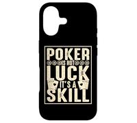 Carcasa para iPhone 17 Poker Is Not Luck Its A Skill
