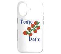 Carcasa para iPhone 17 Pomo Doro Roma Italia Tomates Verano Italiano