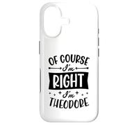 Carcasa para iPhone 17 por Supuesto Que Tengo razón, Soy Theodore Nombre Personalizado
