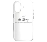 Carcasa para iPhone 17 por último, sé Fuerte en el Señor y en Su Poderoso Poder