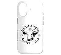 Carcasa para iPhone 17 Portland - Camiseta de béisbol Vintage con diseño de Vacas Mavericks para Hombre