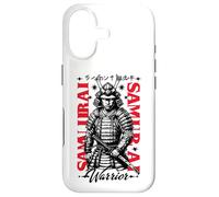 Carcasa para iPhone 17 Póster de Historia marcial de Samurai Warrior Bold Ink