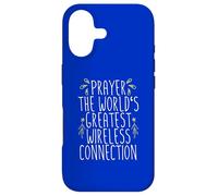Carcasa para iPhone 17 Prayer The World'S Greatest Wireless Connection
