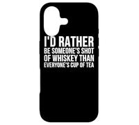 Carcasa para iPhone 17 Preferiría ser el chupito de Whisky de Alguien - Divertido