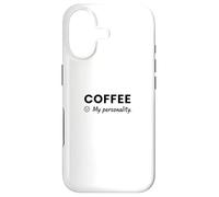 Carcasa para iPhone 17 Prefiero Estar Bebiendo café Mi productividad es una Mentira Sarca