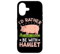 Carcasa para iPhone 17 Prefiero Estar con Hamlet