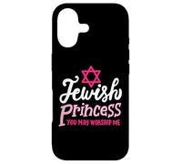 Carcasa para iPhone 17 Princesa judía Puedes adorarme Judío Divertido Hanukkah Girls