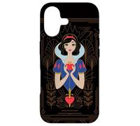 Carcasa para iPhone 17 Princesas Disney Blancanieves estilo Art Deco