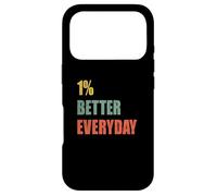 Carcasa para iPhone 17 Pro 1% Better Every Day - Cita de motivación