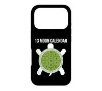 Carcasa para iPhone 17 Pro 13 Moon Turtle Lunar Calendario Naturaleza Diseño Shell