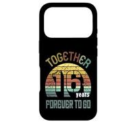 Carcasa para iPhone 17 Pro 16 Wedding Anniversary For Couple Sixteen Years of Marriage
