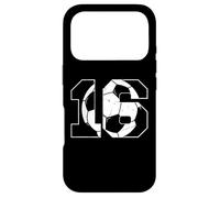Carcasa para iPhone 17 Pro 16th Birthday Boy Soccer Player Football 16 Years Old