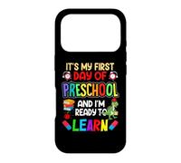 Carcasa para iPhone 17 Pro 1st Day of Prek Kids My First Day of Preschool Boys Girls