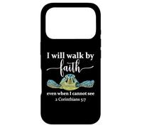 Carcasa para iPhone 17 Pro 2 Corinthians 5 17 We Walk by Faith Not by Sight Bible Verse