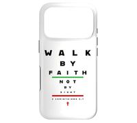 Carcasa para iPhone 17 Pro 2 Corinthians 5:7 - Walk by Faith Not by Sight Vision Chart