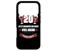 Carcasa para iPhone 17 Pro 20 Jetzt braucht Die Haut viel Mehr Feuchtigkeit Wein Shirt