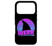 Carcasa para iPhone 17 Pro 2025 Week Retro Shark Fin Lover Sea Ocean Animal Summer Trip