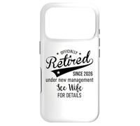 Carcasa para iPhone 17 Pro 2026 Im Retired Under New Management See My Wife for Details