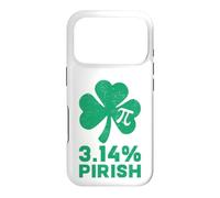 Carcasa para iPhone 17 Pro 3.14% Pirish Pi Día y San Patricio Matemáticas Profesor Irlandés Divertido
