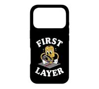 Carcasa para iPhone 17 Pro 3D Printing First Layer Maker Humor