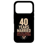 Carcasa para iPhone 17 Pro 40 Years of Marriage & Still Haven't Killed Each Other