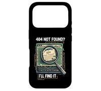 Carcasa para iPhone 17 Pro 404 Not Found I'Ll Find It Coder Programmer Tech Humor