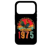 Carcasa para iPhone 17 Pro 50th Birthday Chicken Awesome Since 1975 Farmer 50 Years Old