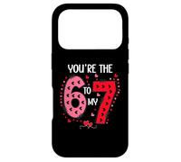Carcasa para iPhone 17 Pro 67 You Are The 6 to My 7 Scale of 1-5 You'Re a 6-7 Valentine