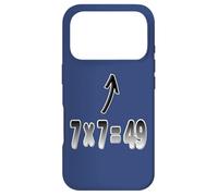 Carcasa para iPhone 17 Pro 7 x 7 = 49 Flecha Meme