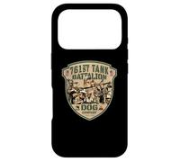 Carcasa para iPhone 17 Pro 761 ° Batallón de Tanques Tributo Vintage Dog Company WW2 Heroes