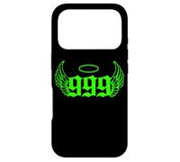 Carcasa para iPhone 17 Pro 999 Angel Number Verde