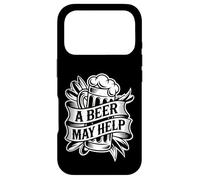 Carcasa para iPhone 17 Pro A Beer May Help Alcohol Relajación Escalofrío -