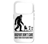 Carcasa para iPhone 17 Pro A Bigfoot No Le Importa Tu Familia De Figuras De Palo
