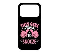 Carcasa para iPhone 17 Pro A Esta Chica le Encanta posponer una Siesta Divertida dormida