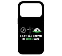 Carcasa para iPhone 17 Pro A Lot Can Happen In 3 Days Easter Day Jesus Cross Christian