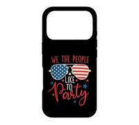Carcasa para iPhone 17 Pro A Nosotros la Gente le Gusta la Fiesta - Día de la Independencia del 4 de Julio