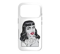 Carcasa para iPhone 17 Pro A Pesar de la Mirada en mi Cara, todavía estás Hablando de Arte Pop
