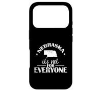 Carcasa para iPhone 17 Pro Abalorio áspero de Nebraska Not for Everyone