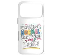 Carcasa para iPhone 17 Pro Abigail Personalized Name Funny Cute Custom Abigail Name